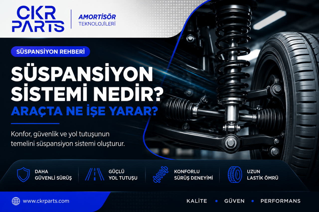Süspansiyon Sistemi Nedir? Araçta Ne İşe Yarar?